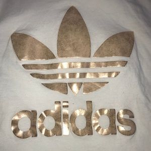 rose gold adidas t shirt